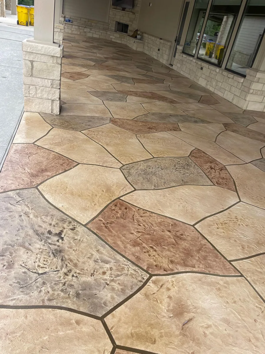 Diseños sobre Concreto Houston TX