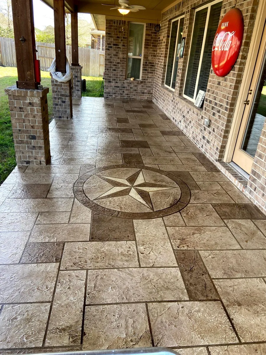 Diseños sobre Concreto Houston TX